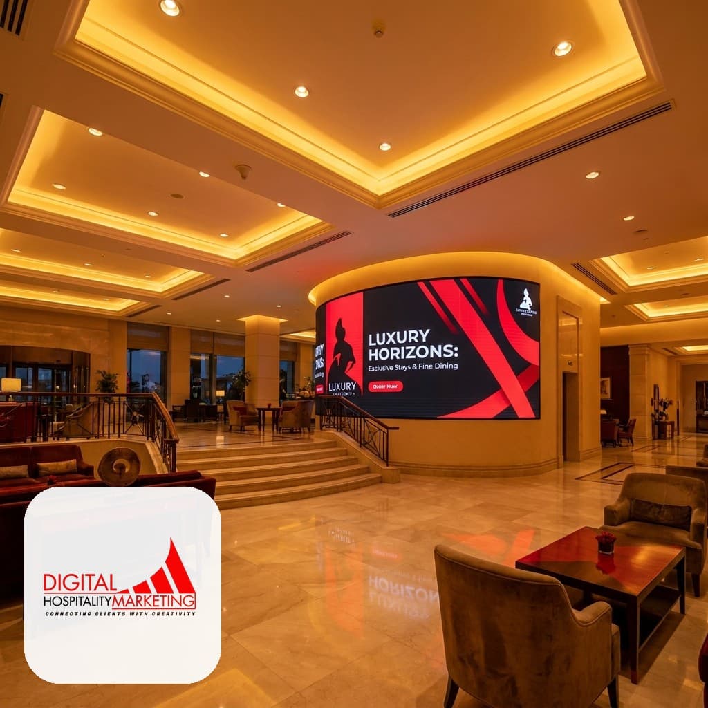 Upsell Without Saying a Word — Digital Hospitality Marketing social media ad