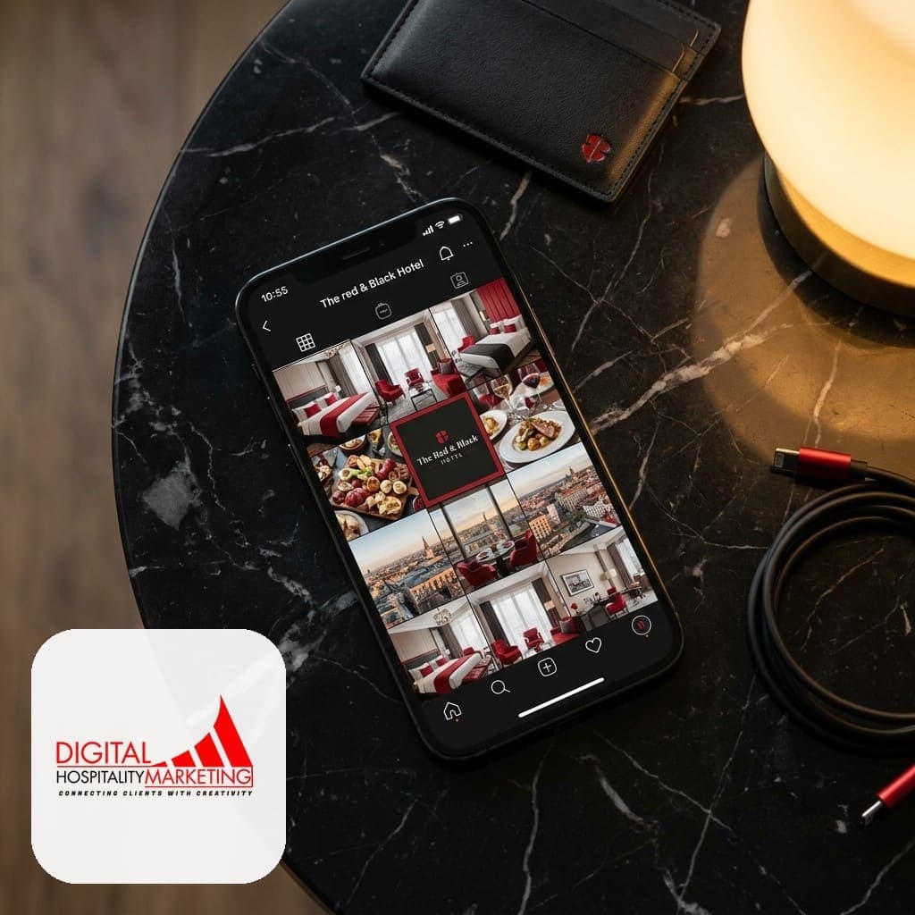Turn Followers Into Guests — Digital Hospitality Marketing social media ad
