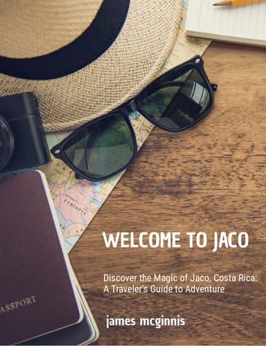 Discover The Magic Of Jaco Costa Rica A Travelers Guide To Adventure ebook cover