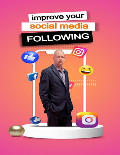 Social Media Mastery: A 10-Step Plan for Business Owners to Grow Their Following ebook cover