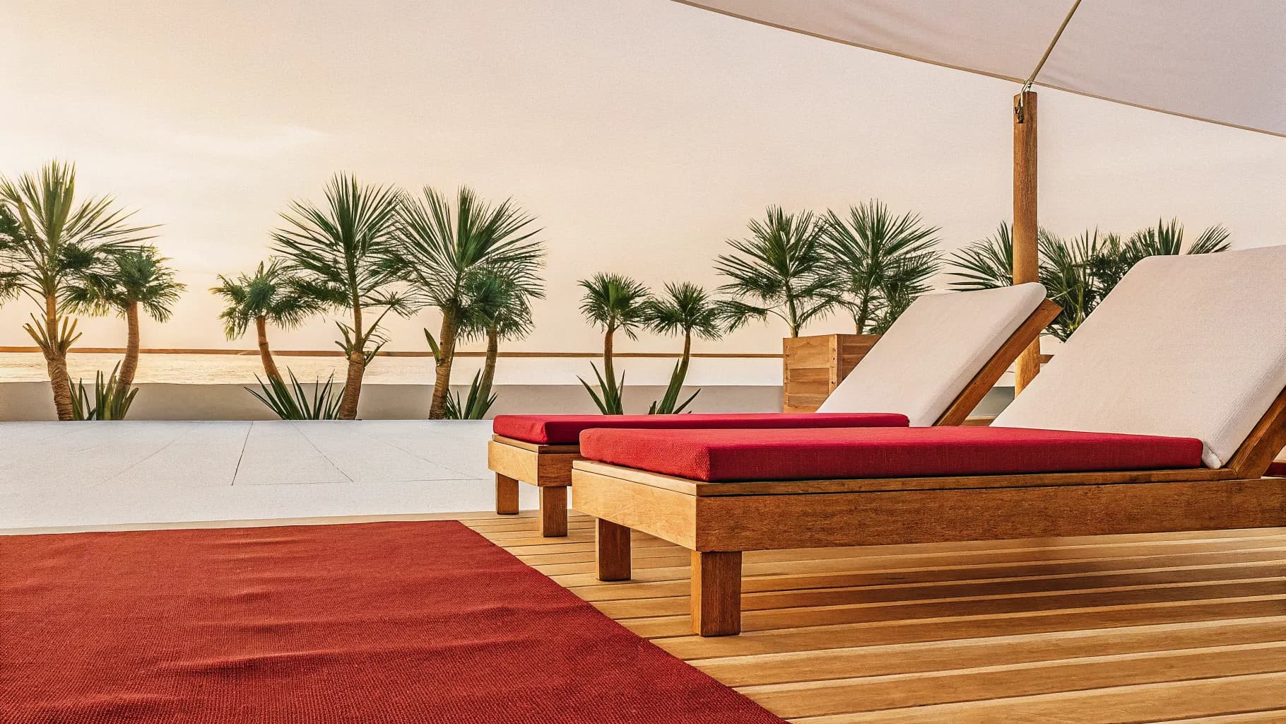 Destination resort pool and suite representing occupancy-driven resort marketing